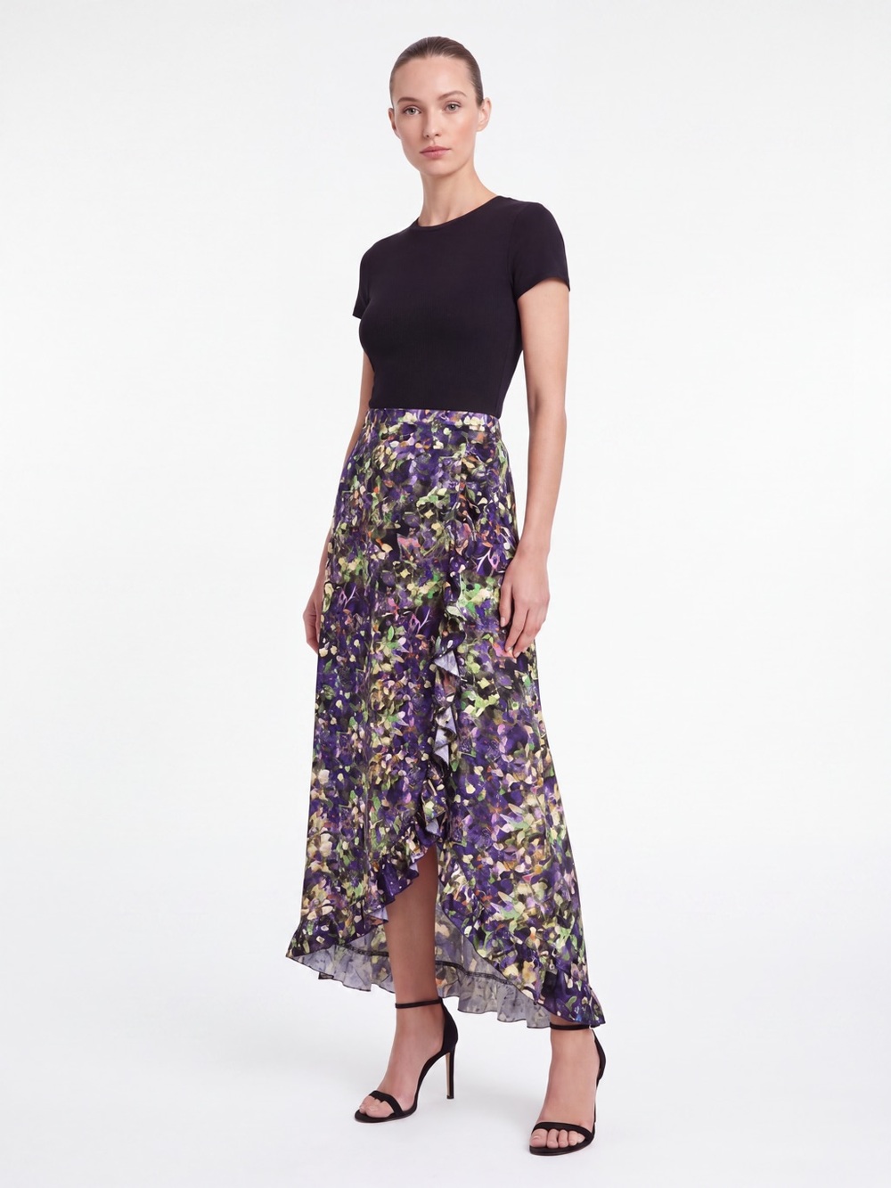 Roberto Cavalli Floral Maxi Skirt